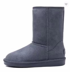 Wholesales Warm Snow OEM Custom Ankle Snow Leather Boots Furry Boots for Women Women′ S Fur Bootshot Sale Products