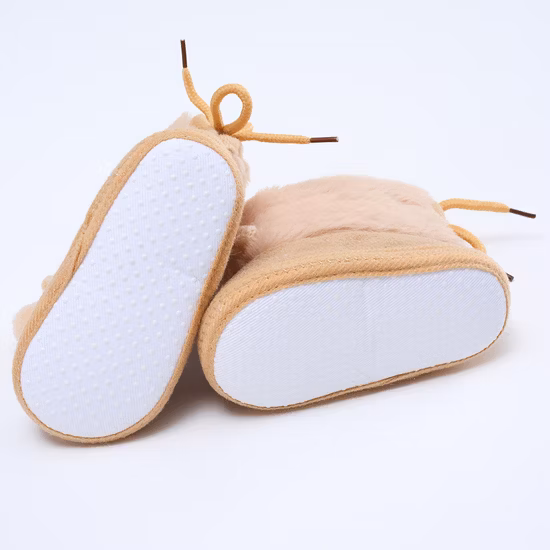 Baby Girl′ S Cowboy Tassel Boots Moccasin Mocks Baby Girl Kids Pre-Walker Solid Fringe Shoes Infant Toddler Soft Soled Anti-Slip Boots Esg11653